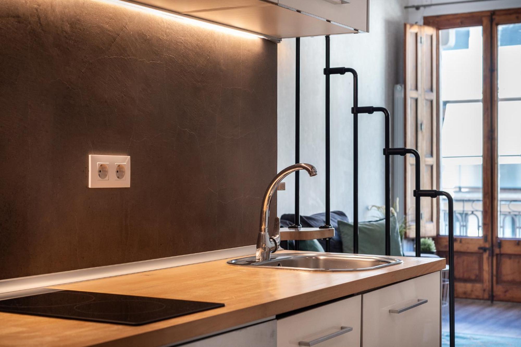 Beautiful Renovated Loft Minutes From The Beach バルセロナ エクステリア 写真